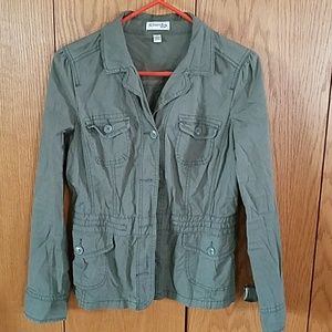 Olive green jacket
